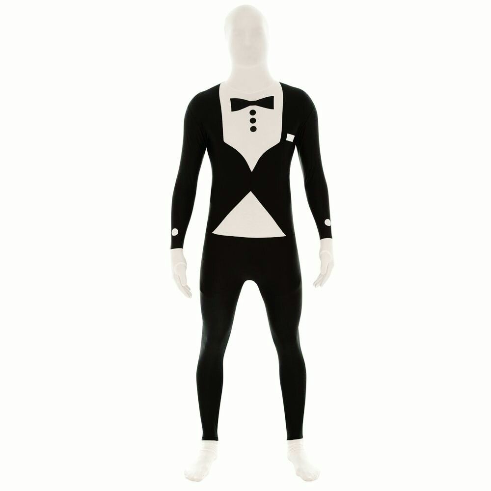 Costum Second Skin adult Tuxedo Morphsuits