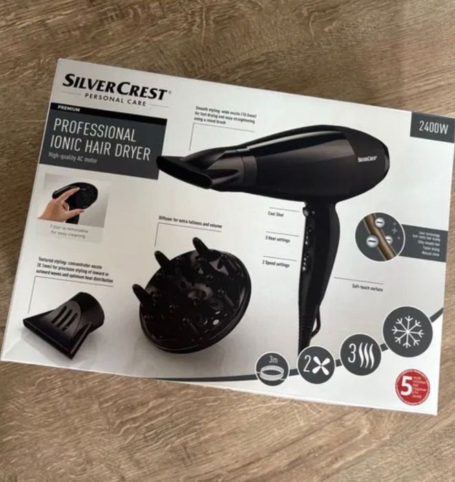 uscător de păr Silvercrest Ioni