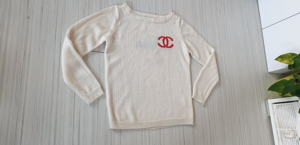 CHANEL Wool Made in Italy Womens Size 38/S ОРИГИНАЛ! Дамски Пуловер!