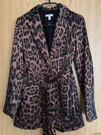 Дамско тигрово сако XS / H&M