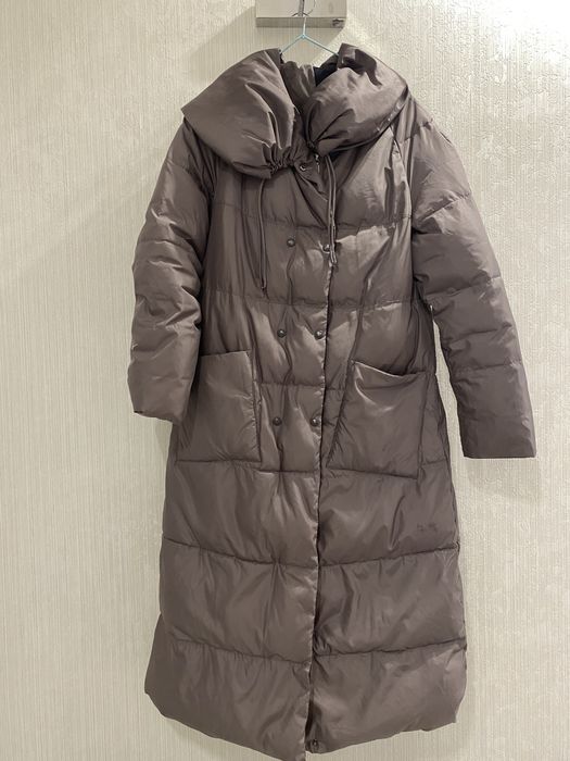 Длинная куртка плащ