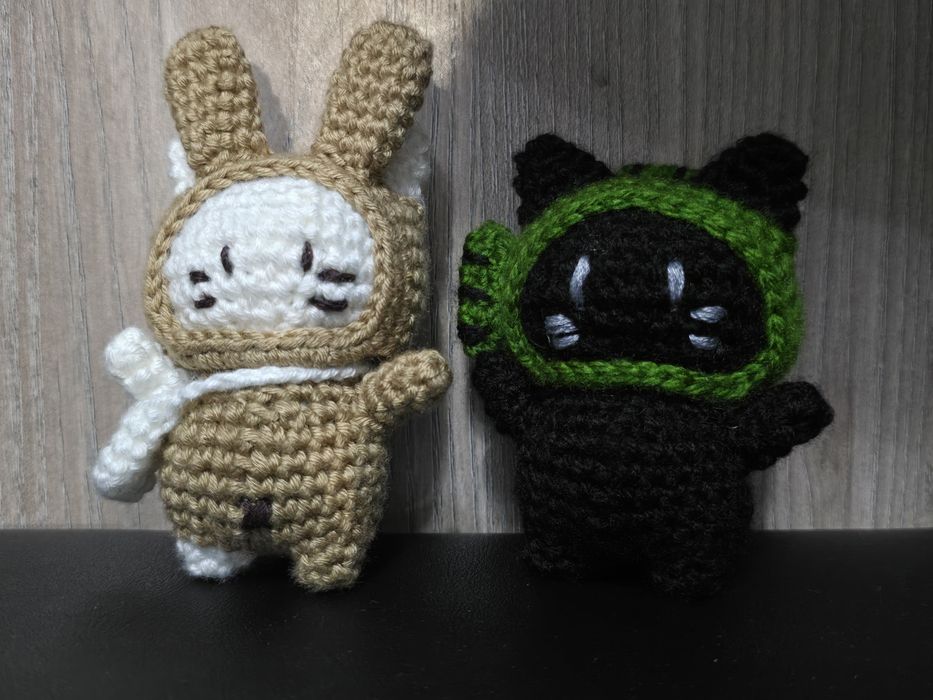 Милые котята виде брелочков