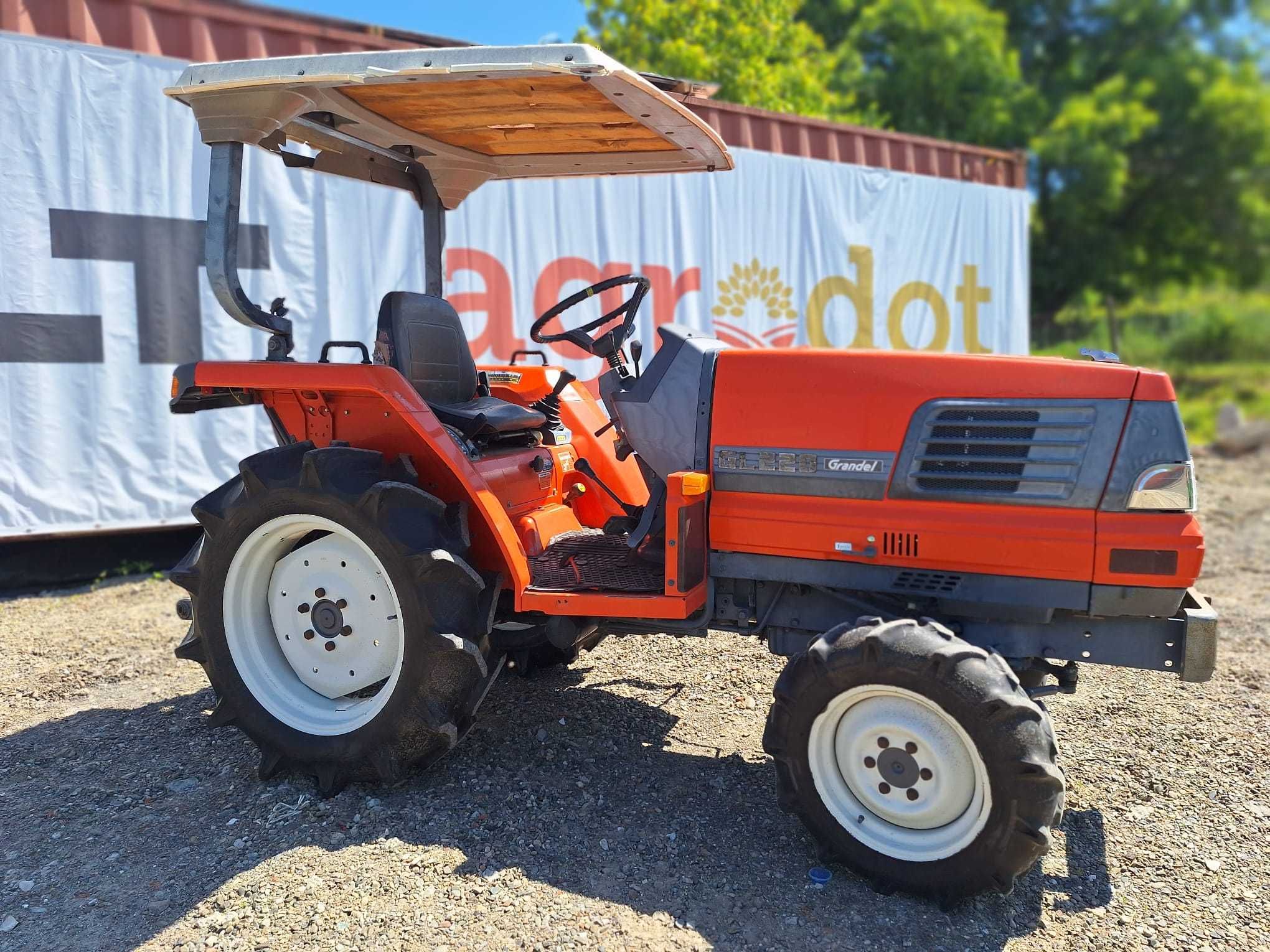 Tractor japonez Kubota Gl 220, 22cp, 4x4, Transport GRATUIT, GARANTIE!