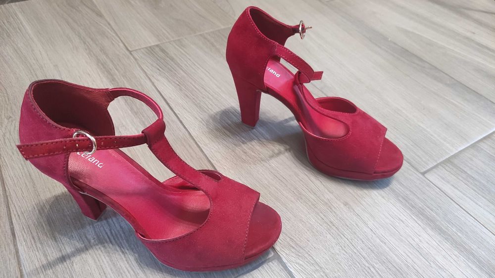 Pantofi dama eleganti, piele intoarsa, marime 36, 37