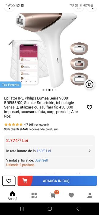 Philips lumea seria 9000