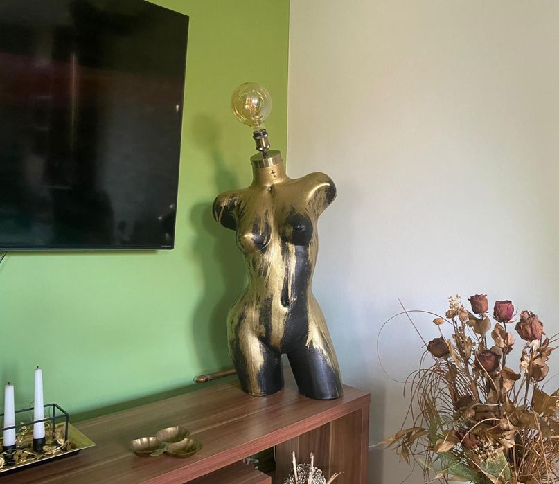 Manechin lampă / veioza  decor