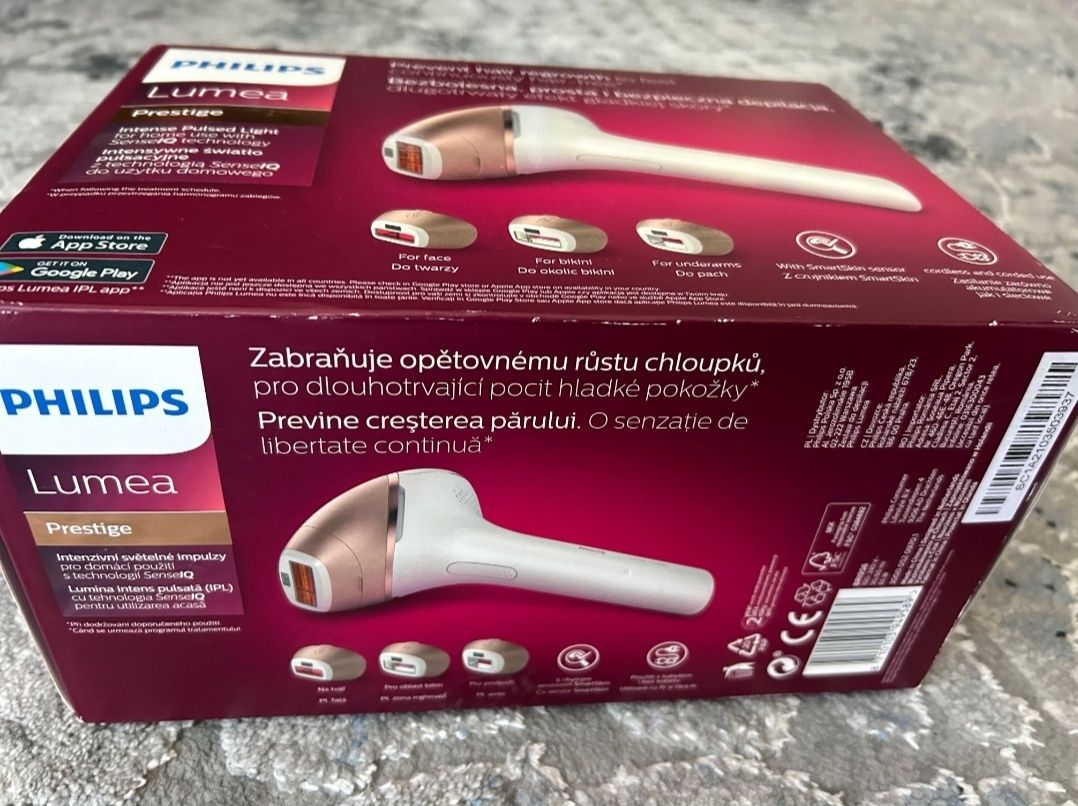 Фотоепилатор IPL Philips Lumea Prestige BRI956/00 Smartskin сензор