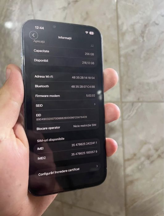 Iphone 13 pro max 256gb 100% sanatatea la batetie