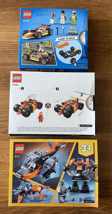 Jocuri Lego City, Ninjago și Creator 6+, pret pentru toate