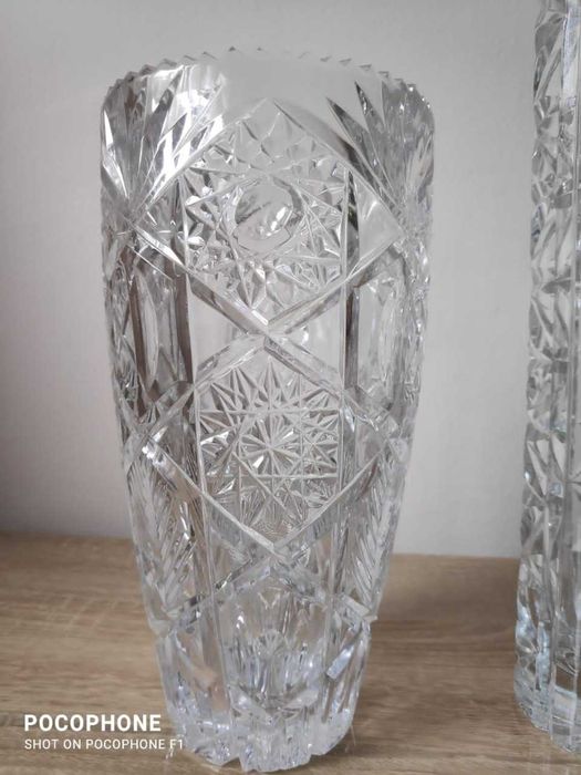Хрустальная ваза советских времен