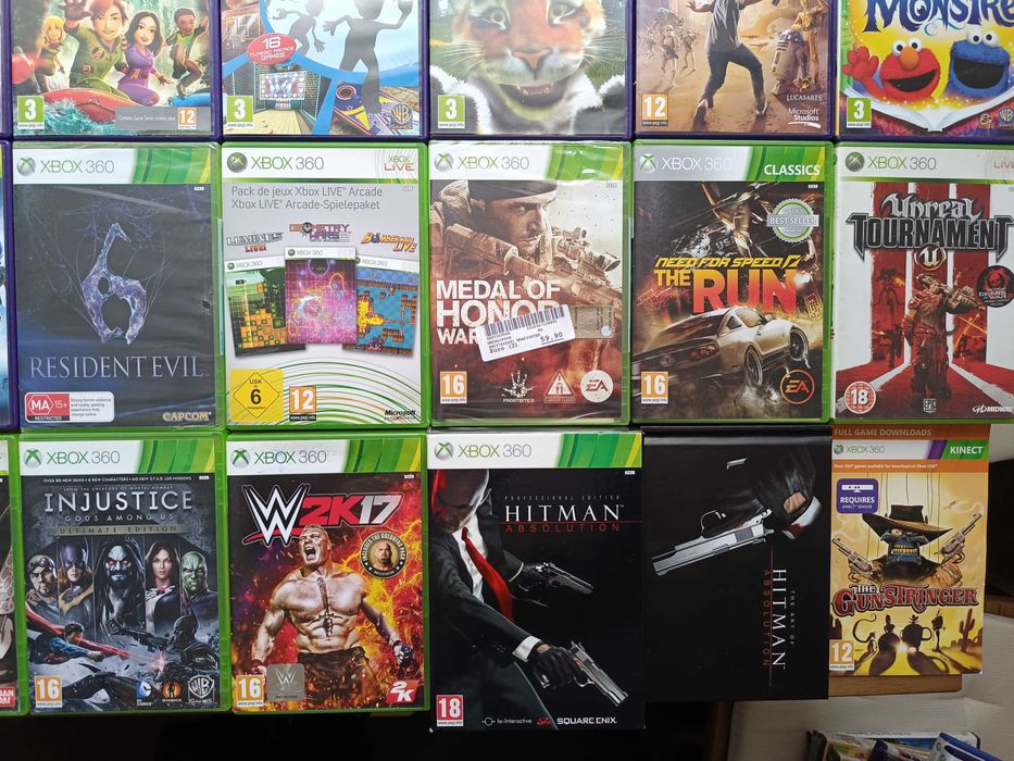 Pachet jocuri Kinect Xbox 360 si Xbox 360