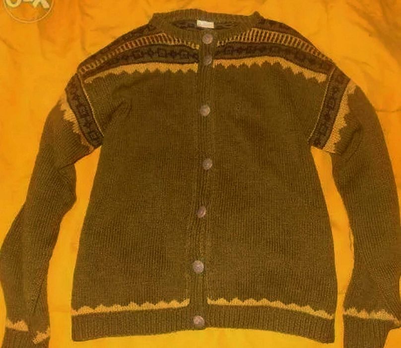 Cardigan / Pulover dama din lana naturala extrafina, S, M, L