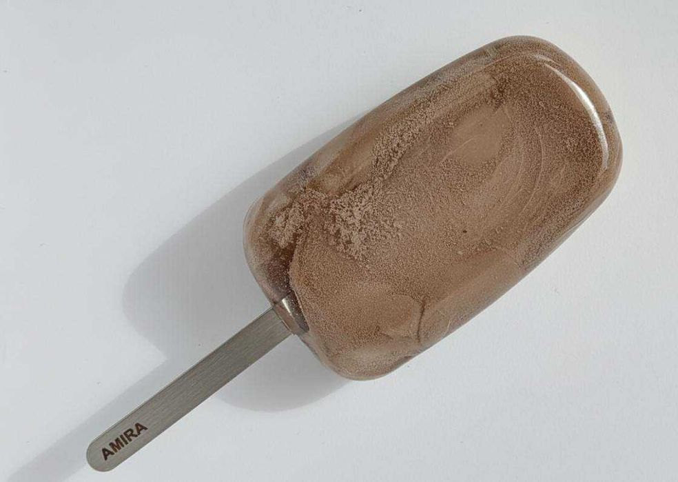 Арт Бижу! Брошка Сладолед Ръчно Изработена от Епоксидна Смола