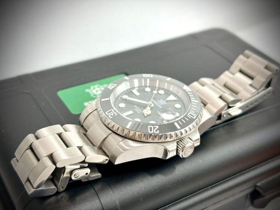 Diver Steeldive 300m Automatic Watch Sapphire Ceramic Bezel Super Lum