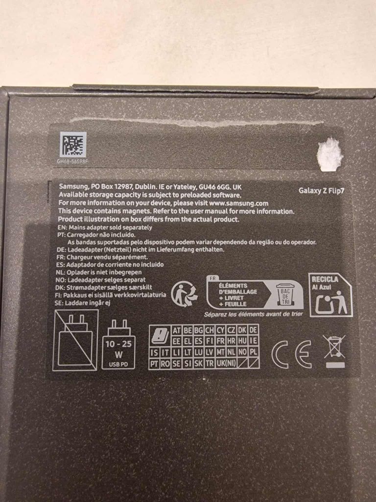 Samsung Z flip 7  256GB