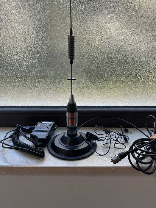 Statie Midland Alan 52 Multi + Antena 70cm + Casca Midland MA31-L