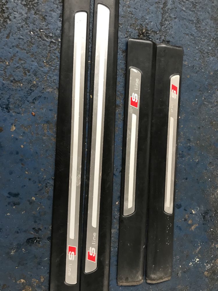 Ornamente prag sline bandouri sline audi a6 c6 4f facelift