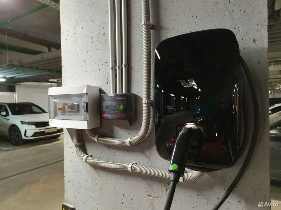 Установка зарядное устройство для Электромобилей. Zaryadka elektro
