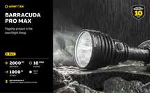 Фонарь прожектор Водонепрон, противоудар Armytek Barracuda Pro Max