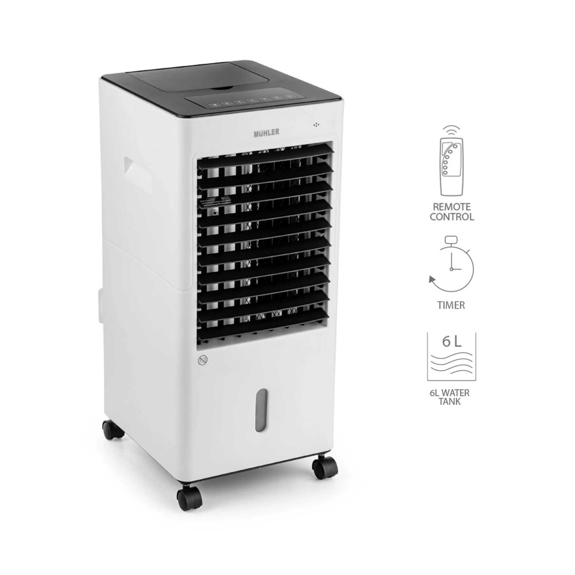 Muhler MC-6066H - Вашият мобилен охладител и отоплител!