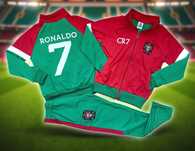 Детски футболен комплект Роналдо дълъг екип Португалия Portugal CR7