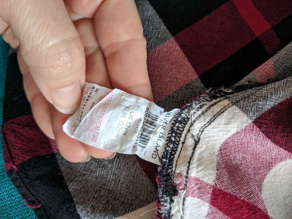 Set River Island fusta si camasa, 11-12 ani