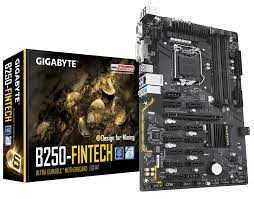 ПРОДАМ 
Материнская плата GIGABYTE GA-B250-FinTech +процессор G3900