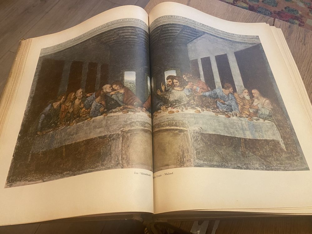 Catalog mare Leonardo da Vinci opere complete format A3