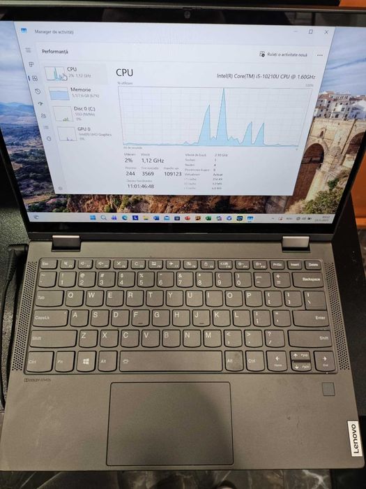 Hope Amanet P5-Laptop 2 In 1 Lenovo Yoga C640-13IML , I5-10210/ 8 RAM