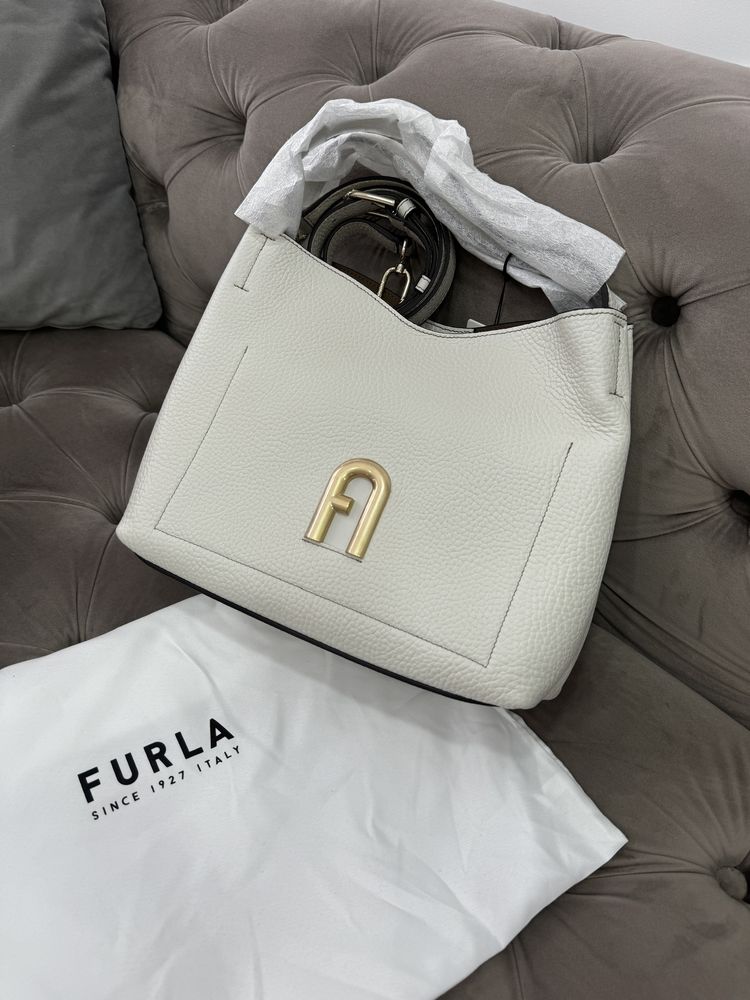 Furla Primula S Hobo - Marshmallow / Noua