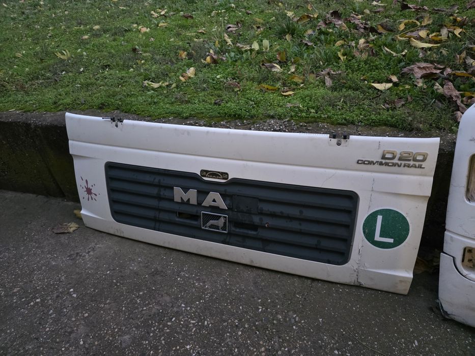 Man TGA части маска и капак със забележки