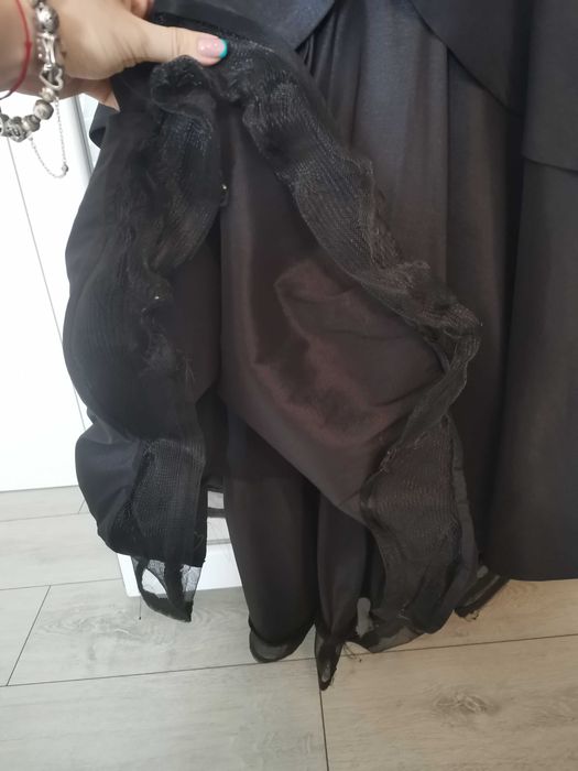 Rochie lunga cu modele flori