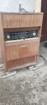 Радио грамофон "АКОРД-104" музикален шкаф
