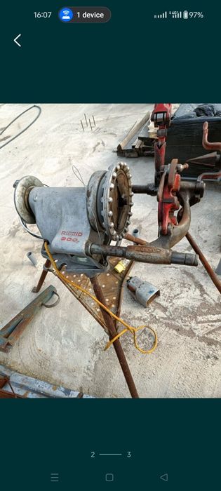 Filieră industrială ridgid