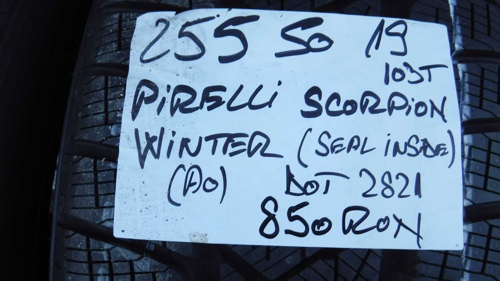 255 50 19 Iarna NOII  Pirelli Scorpion Winter (seal inside ) dot 2821