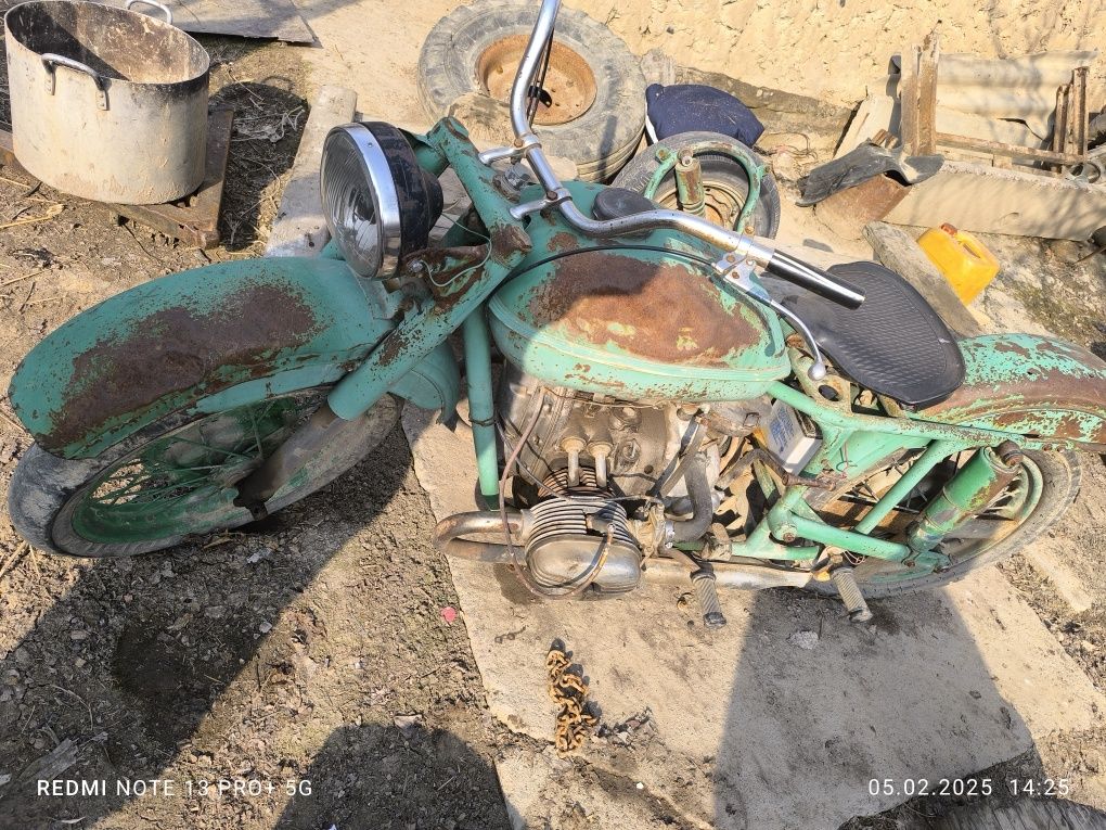Moto ural 3 balonli