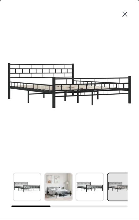 Рамката за легло 180x200 и подматрачна рамка с ламели