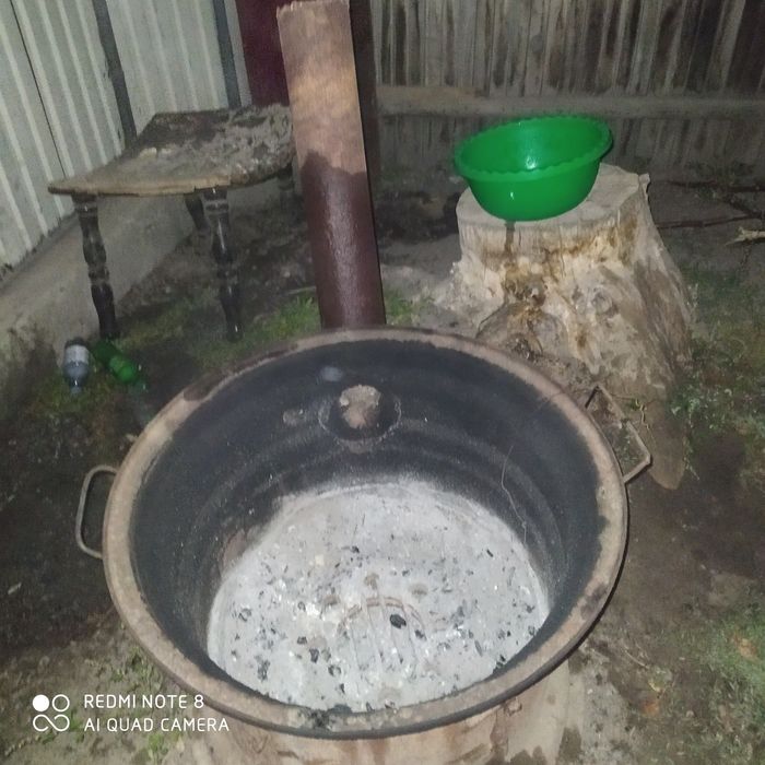 Казань печь 150 л