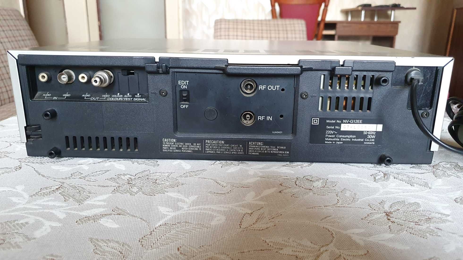 Видео VHS Panasonic NV-G12EE