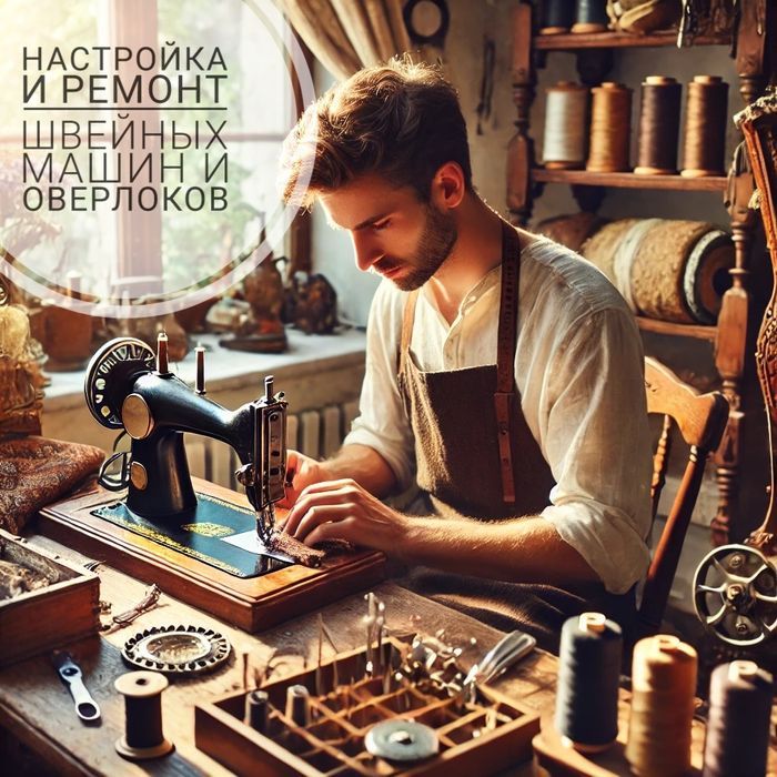 Ремонт швейных машин и оверлоков. Павлодар-дачный микрорайон.