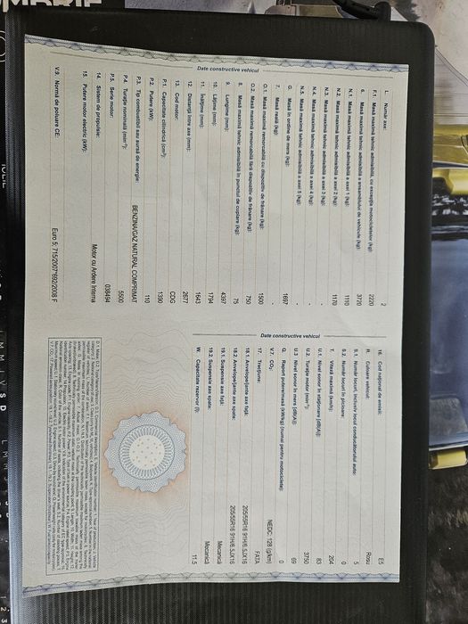 Vw Touran _benzină și gaz_an 2013_Full