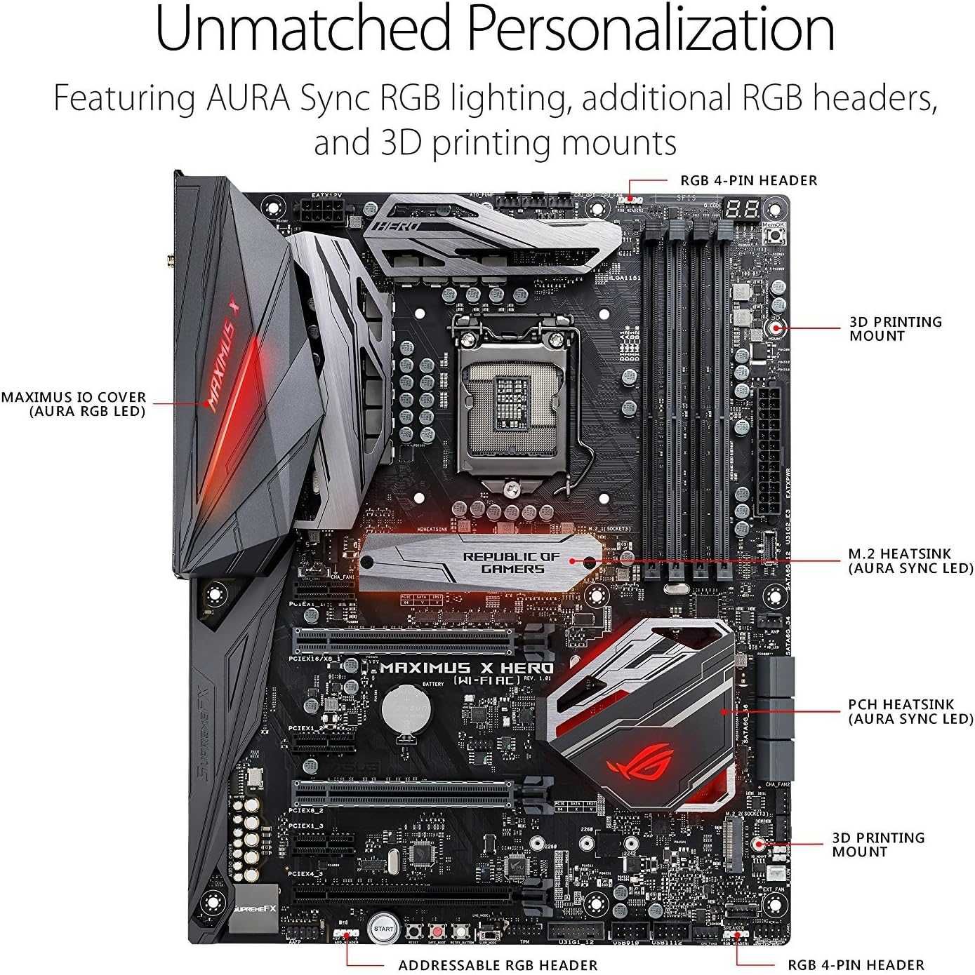 ROG MAXIMUS X HERO (WI-FI AC)  + i5 9600k + 2x8GB DDR4 + MWE 650W