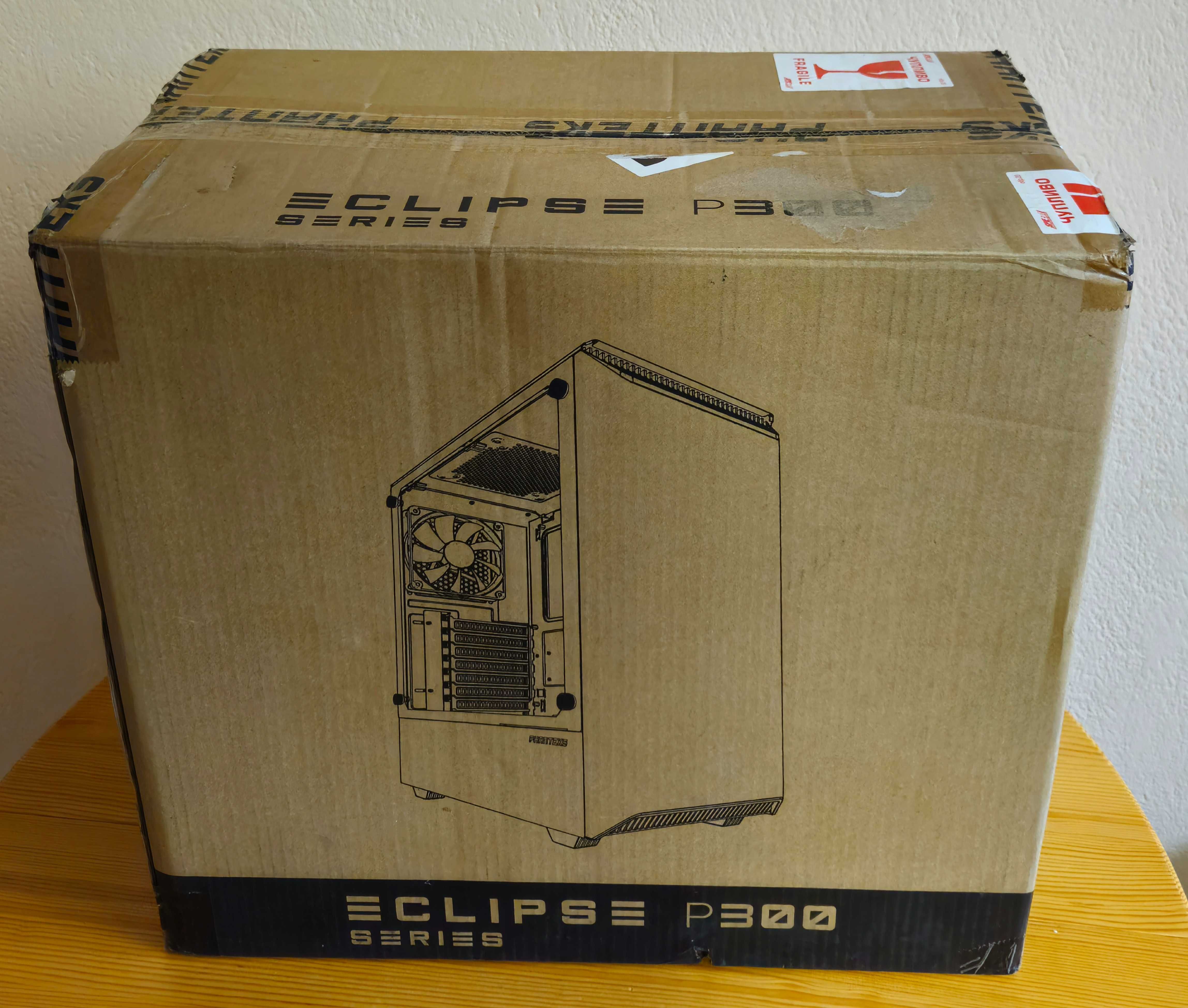 Компютърна кутия Phanteks P300 с 4 броя вентилатори Segotep Polar Wind