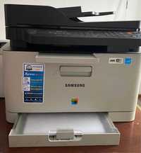 Лазерный цветной принтер samsung МФУ
