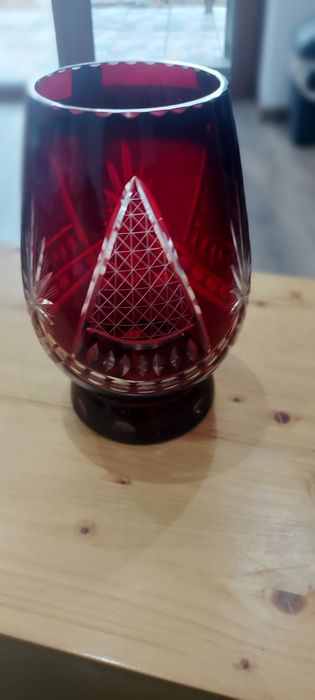 Vază vintage cristal