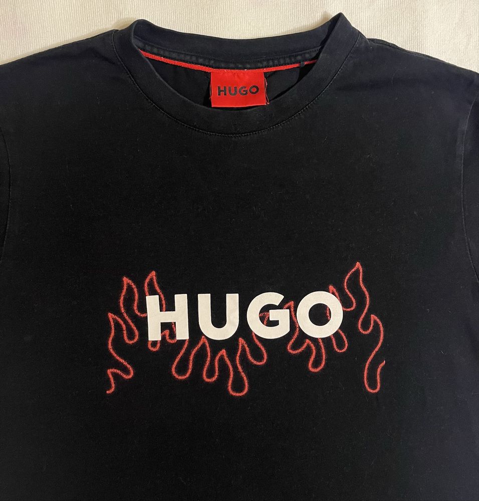 Мъжка памучна тениска Hugo, размер S