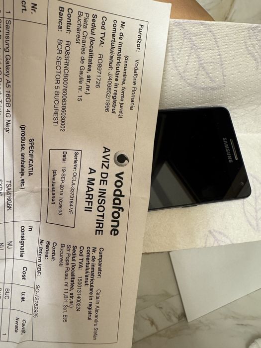 Telefon Samsung Galaxy A5 Nou