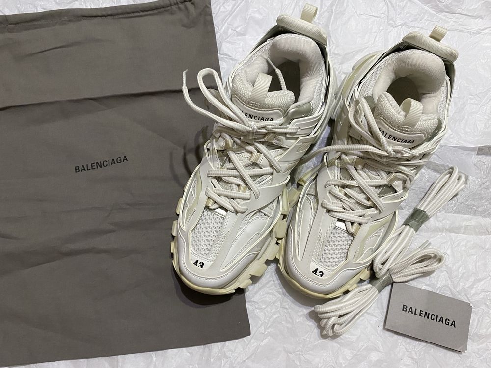 Adidasi Balenciaga Track Off White