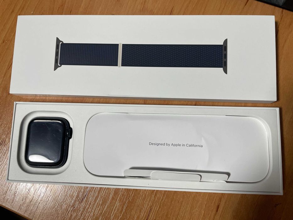 apple watch se gen 2 dim 44 mm culoare negru midnicht gps 2023 smart