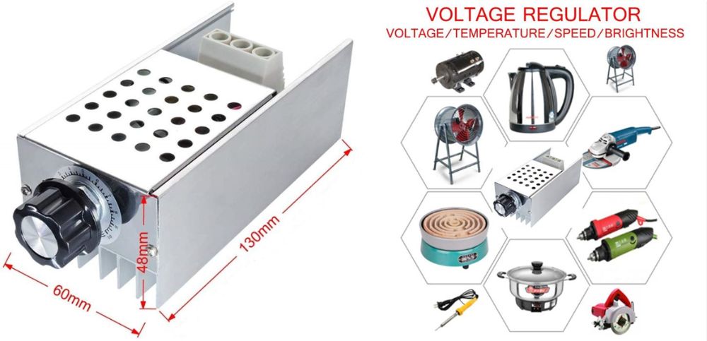 Regulator turatie motor curent alternativ10000W 220V Variator tensiune